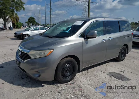 2011 Nissan Quest S из США, поврежденный, VIN JN8AE2KP0B9012812